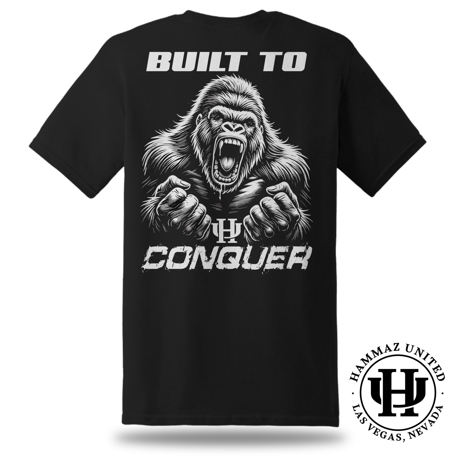 Alpha Collections - Built To Conquer T-shirt